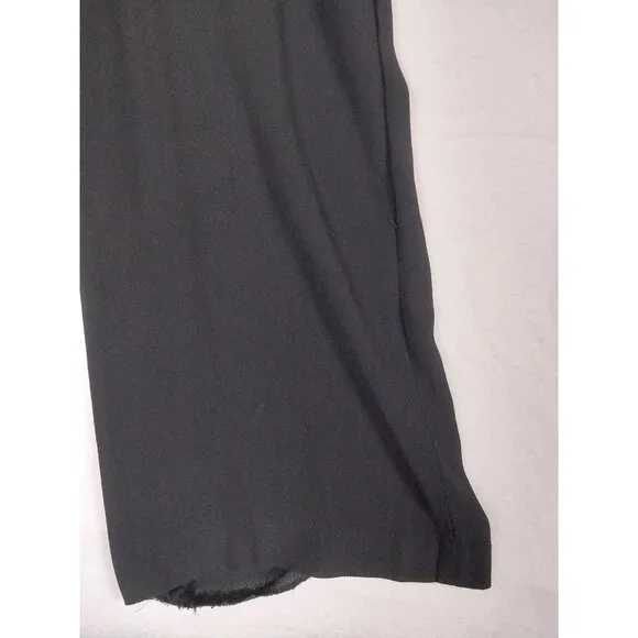 Madewell Star Night Wide Leg Black Romper Jumpsuit Sz XXS - Picture 10 of 14